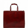 Кожаный портфель Tuscany Leather Palermo TL10060 red